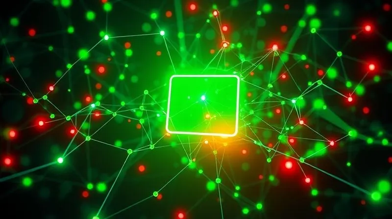 A photorealistic image of a digital web of interconnected nodes, with some nodes glowing green (verified information) and others flashing red (misinformation), symbolizing the chaotic nature of online health data. A strong, protective digital barrier is being erected around the green nodes. Professional photography, 8K, cinematic lighting, sharp focus, depth of field, shot on a high-end DSLR. No text or logos. A photorealistic image of a digital web of interconnected nodes, with some nodes glowing green (verified information) and others flashing red (misinformation), symbolizing the chaotic nature of online health data. A strong, protective digital barrier is being erected around the green nodes. Professional photography, 8K, cinematic lighting, sharp focus, depth of field, shot on a high-end DSLR. No text or logos.
