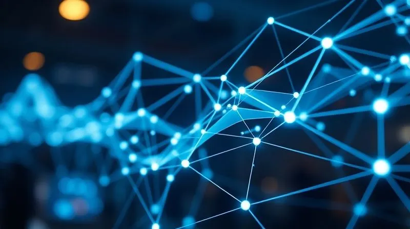 A photorealistic image of a clear, flowing stream of data connecting various nodes in a digital network, symbolizing efficient and transparent communication in a supply chain. Bright, optimistic lighting, 8K, professional photography. A photorealistic image of a clear, flowing stream of data connecting various nodes in a digital network, symbolizing efficient and transparent communication in a supply chain. Bright, optimistic lighting, 8K, professional photography.